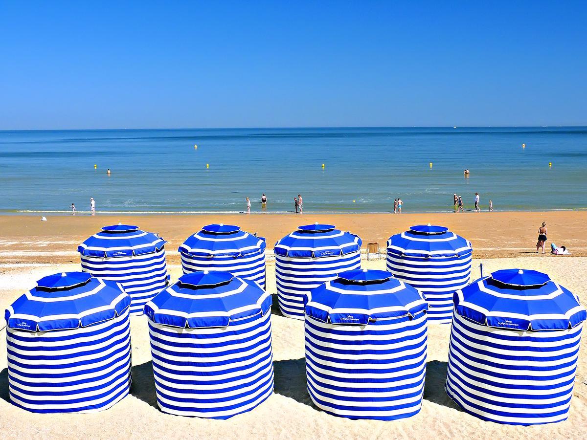 Hotel Le Vauban Merville-Franceville-Plage Exterior foto